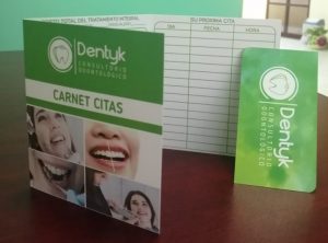 Carnet de Citas y Tarjeta Dentyk